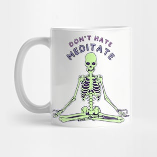 Zen skeleton Mug